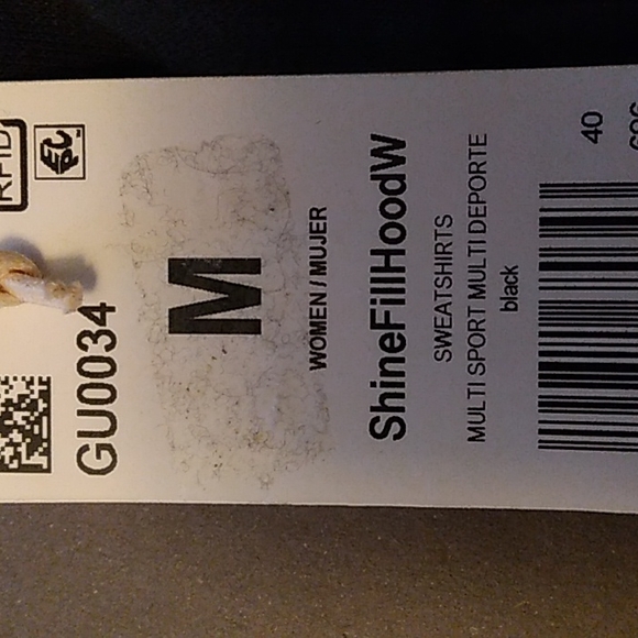 NWT Adidas size M hooded sweatshirt - Picture 5 of 7